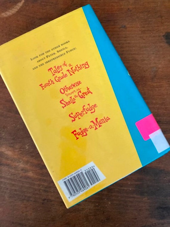 fudge book series judy blume