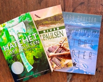 Hatchet Book Set: The River & Brian&#39;s Winter by Gary Paulsen