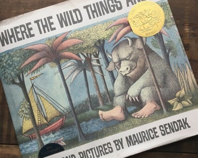 Where the Wild Things Are by Maurice Sendak Hardcover With - Etsy