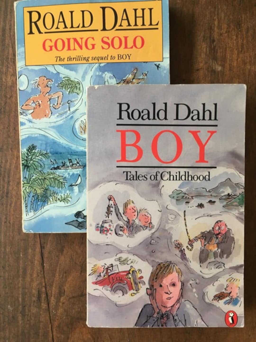 India　the　Going　in　Roald　Autobiography　Online　Continuing　Solo　Etsy　by　Dahl　Buy　Boy