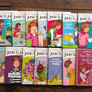 Junie B. Jones Book Set: Early Chapter Books 1-14, Barbara Park - Etsy