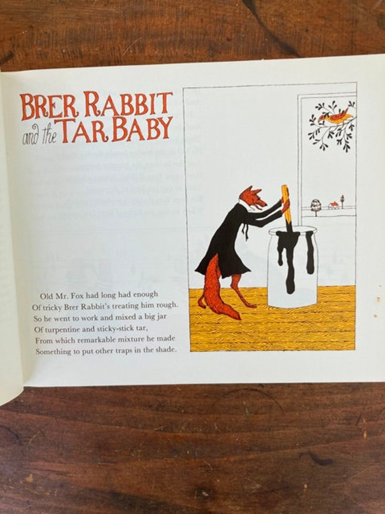 Brer Rabbit and His Tricks by Ennis Rees Illustrations by - Etsy