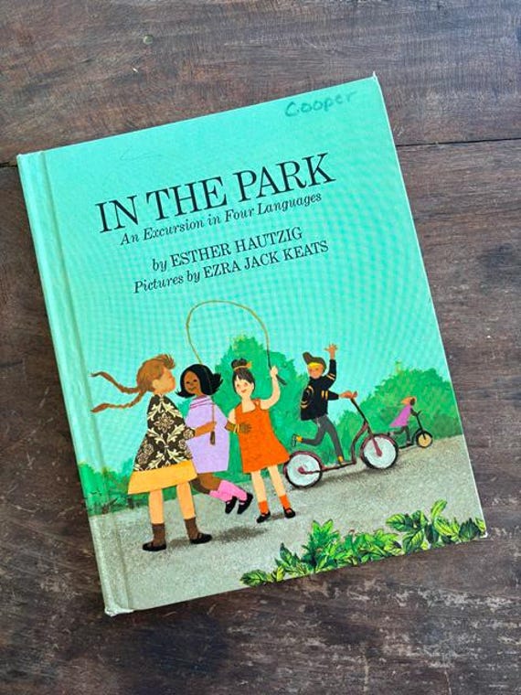 Vintage 1968 Children's Book: in the Park by Hautzig & Keats - Etsy