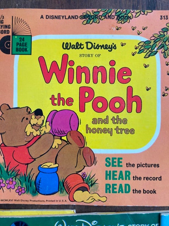 Walt Disney Book and Record Collection 9 Book Sets Bambi 101