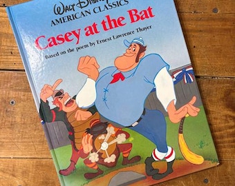 Walt Disney's Casey At The Bat Based On The Poem By Ernest Lawrence Thayer Large Oversized American Classics