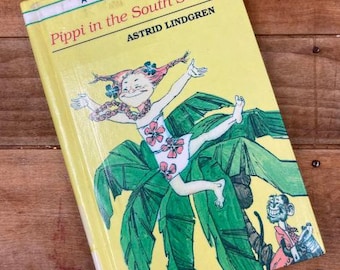 Pippi in the South Seas: Astrid Lindgren Hardcover, Louis Glanzman Illustrations
