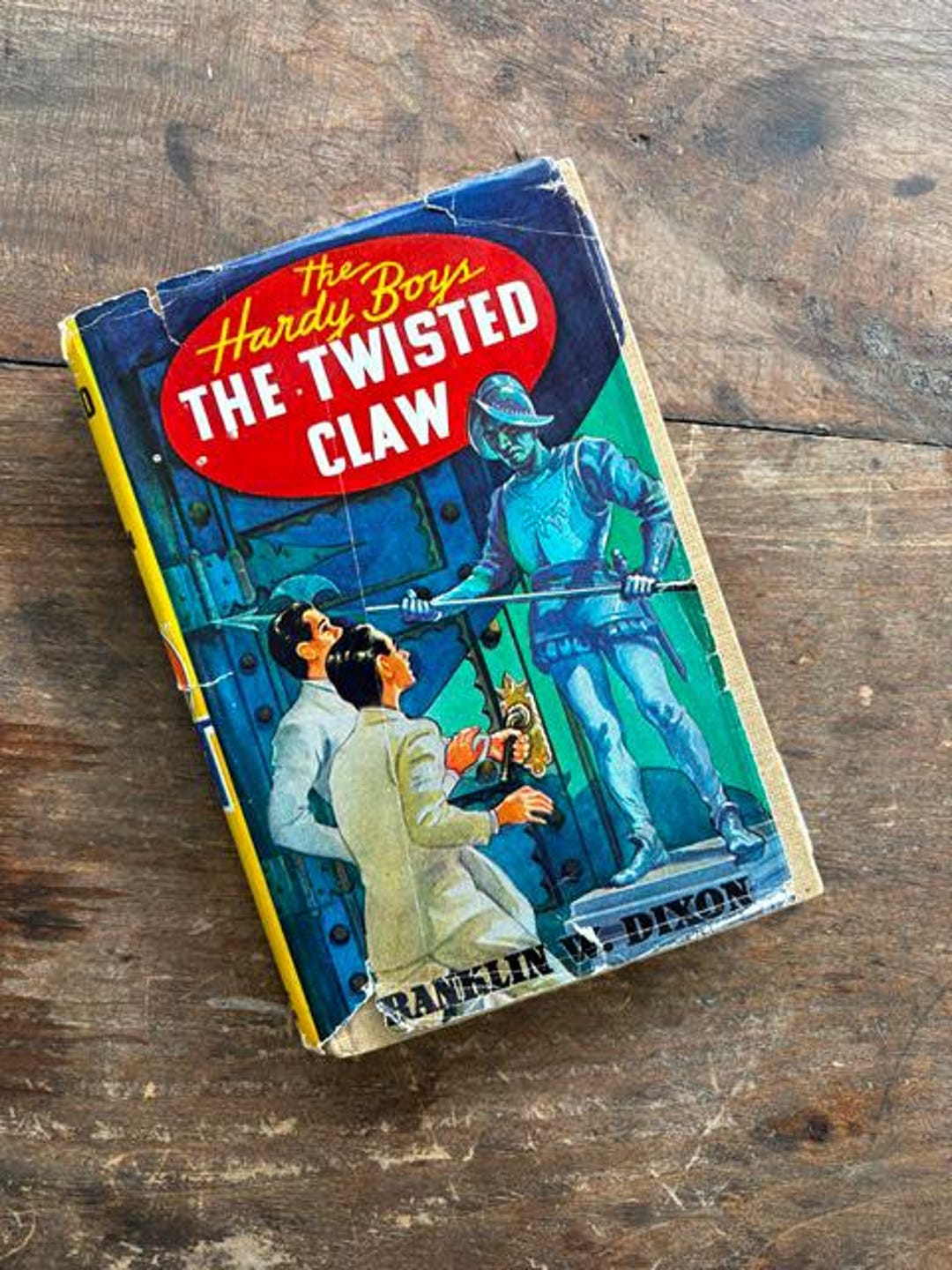 The Twisted Claw: Hardy Boys #18, 1939 Early Edition Hardcover - Etsy