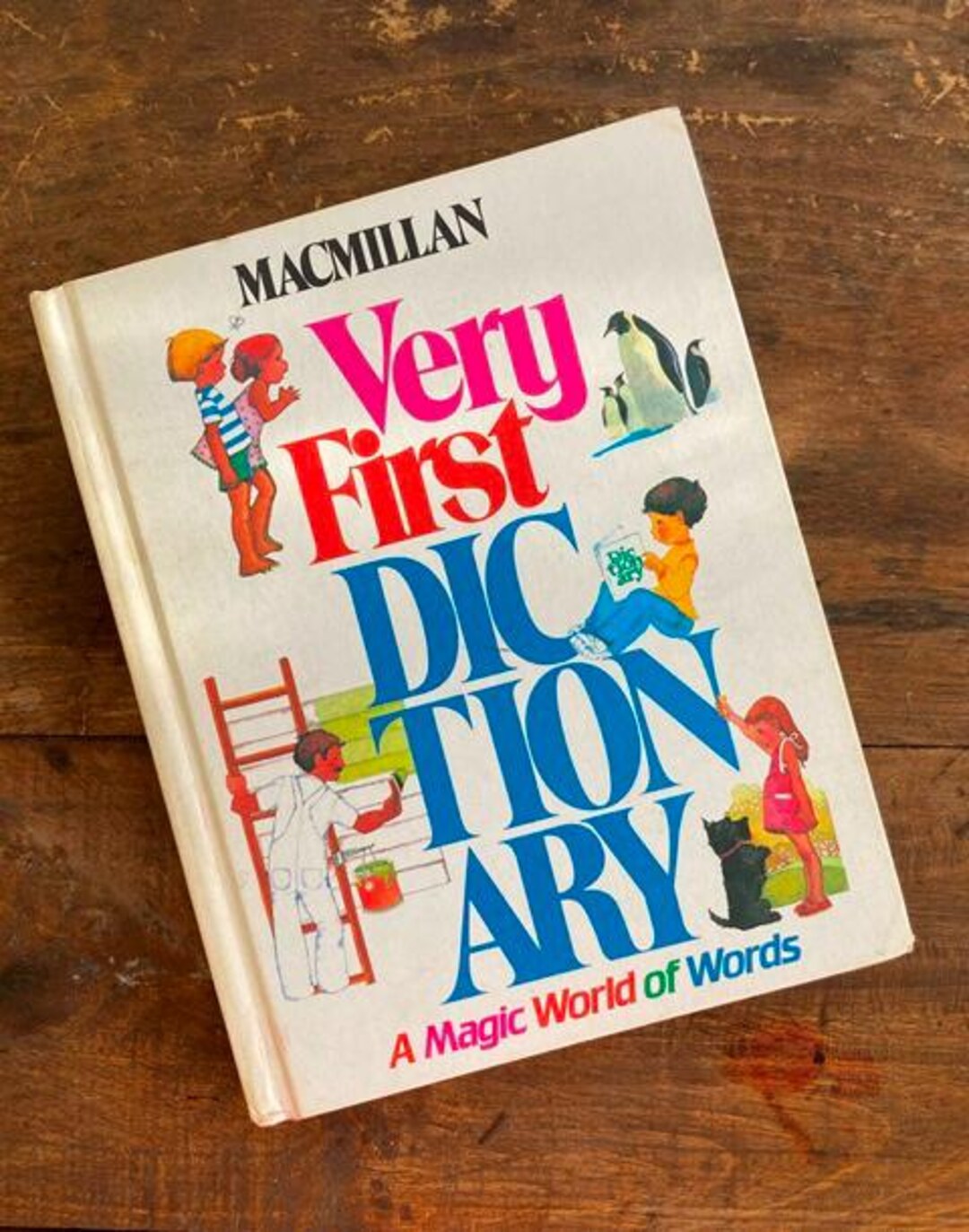 Vintage Children's Dictionary: Macmillan Hardcover, 1983 - Etsy