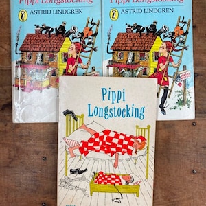 Pippi Longstocking by Astrid Lindgren: Vintage Children&#39;s Book