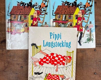 Pippi Longstocking by Astrid Lindgren: Vintage Children's Book