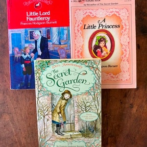 The Secret Garden (illustrated by Tasha Tudor) A Little Princess & Little Lord Fauntleroy by Frances Hodgson Burnett