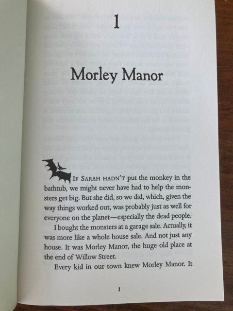 The Monsters of Morley Manor A Madcap Adventure by Bruce Coville Preteen  Science Fiction Monster Novel - Etsy