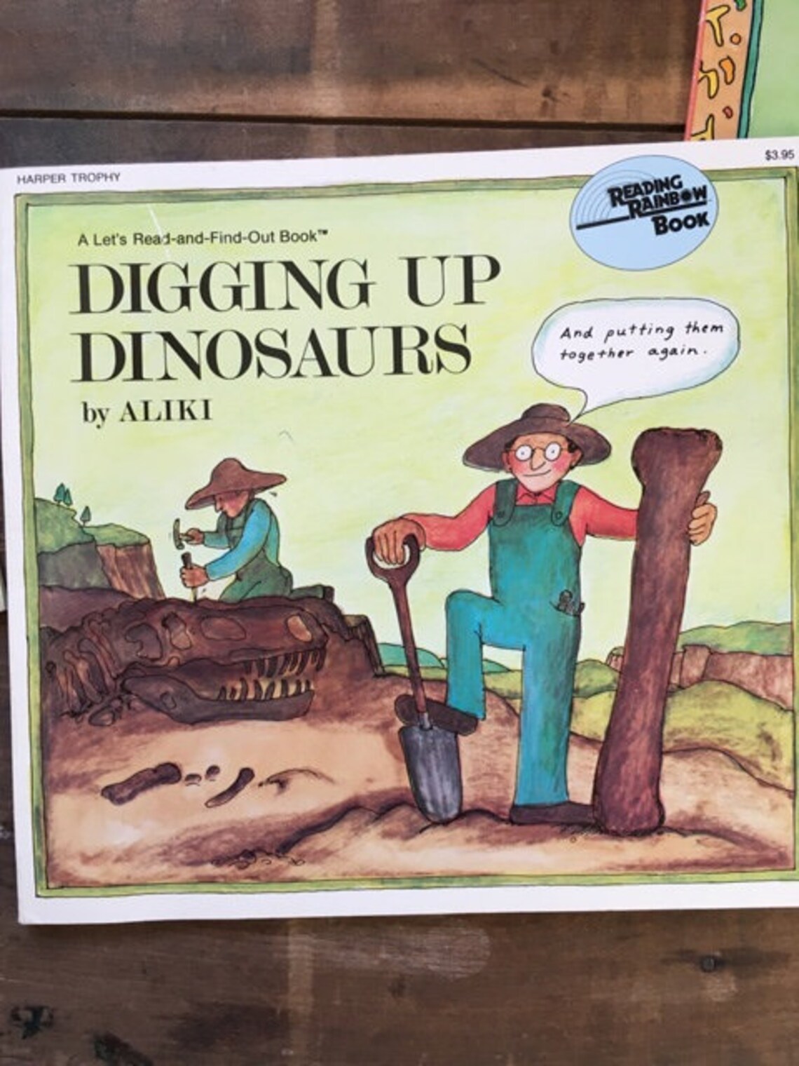 reading rainbow digging up dinosaurs