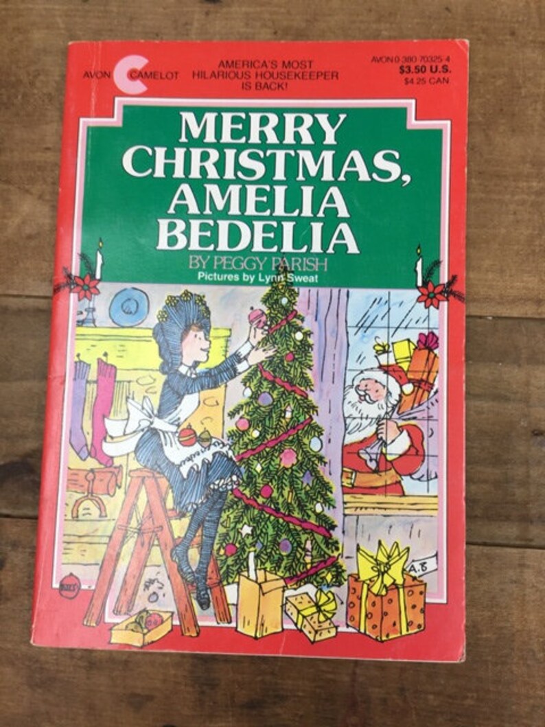Merry Christmas Amelia Bedelia Come Back Amelia Bedelia and Etsy