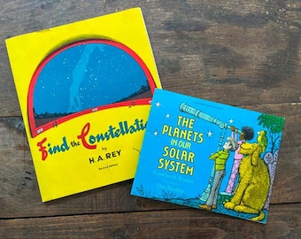 Find The Constellations by H.A. Rey & The Planets In Our Solar System by Franklyn Branley Don Madden