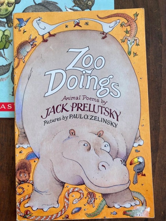 Zoo Doings by Jack Prelutsky Picturs by Paul O Zelinsky & - Etsy