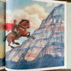 The Crystal Mountain Retold and Illustrated by Ruth Sanderson Children's Picture Book image 5