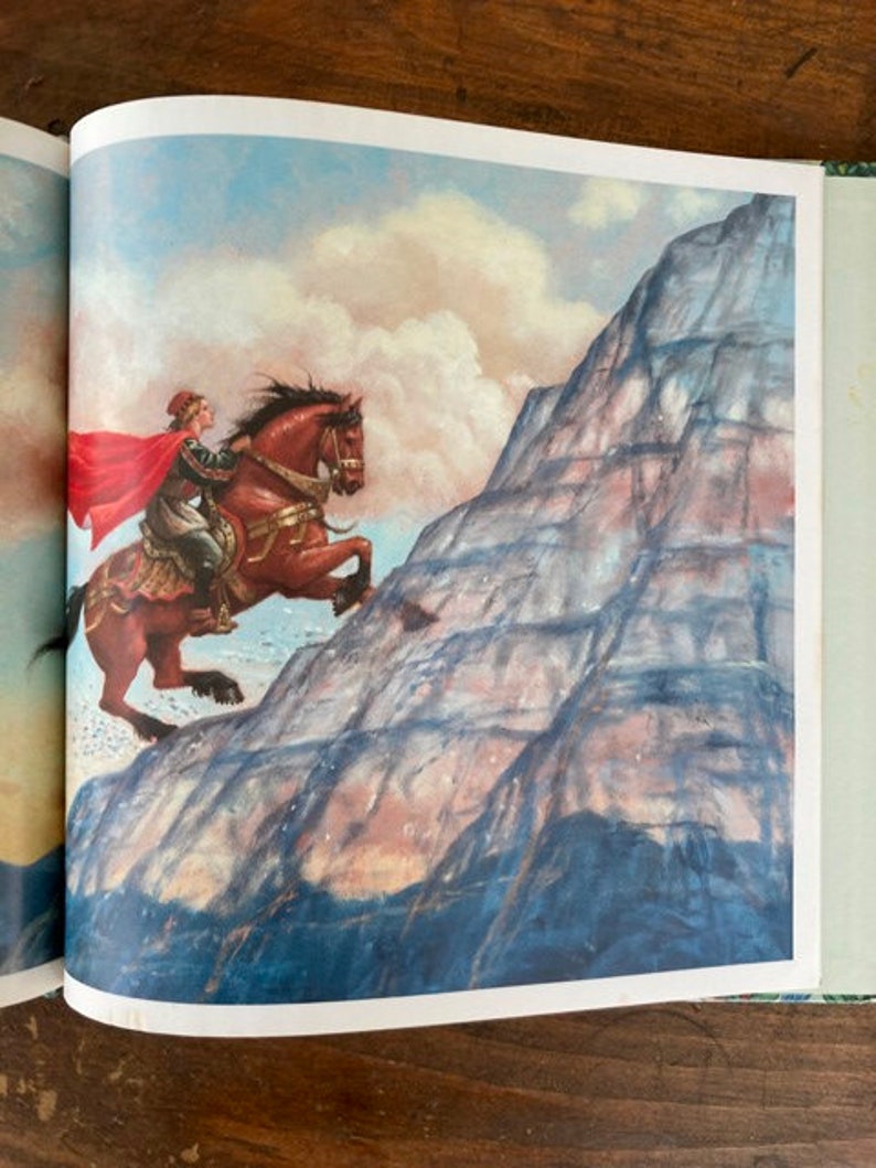 The Crystal Mountain Retold and Illustrated by Ruth Sanderson Children's Picture Book image 5