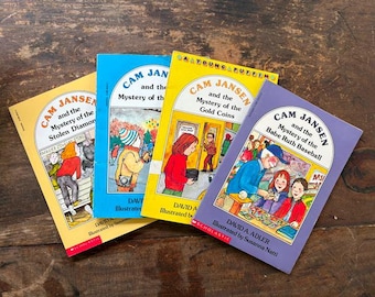 Cam Jansen Book Set David Adler Susanna Natti First Chapter Books