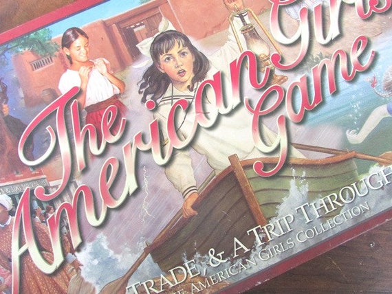 The American Girls Game Vintage Board Game American Girl Doll | Etsy