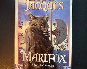 Marlfox by Brian Jacques A Novel Of Redwall  Book 11 Fantasy Action Fiction