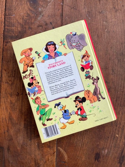 Vintage Walt Disney's Story Land Golden Book: 55 Film Stories - Etsy
