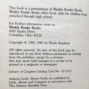 The Incredible Journey by Sheila Burnford A Tale of Three Animals Dog and Cat Story Preteen Chapter Book Animal Fiction 画像 3