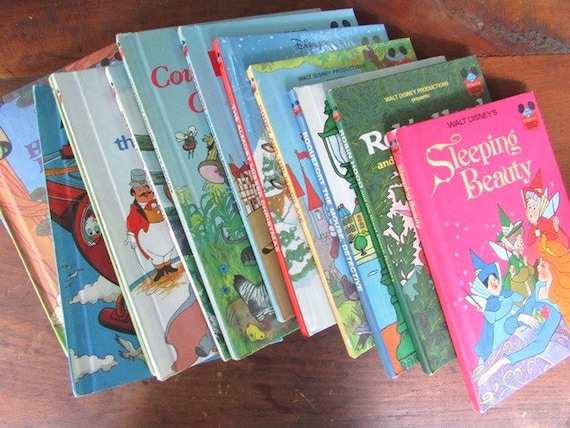 Vintage Disney's World of Reading Book, Your Choice - Etsy
