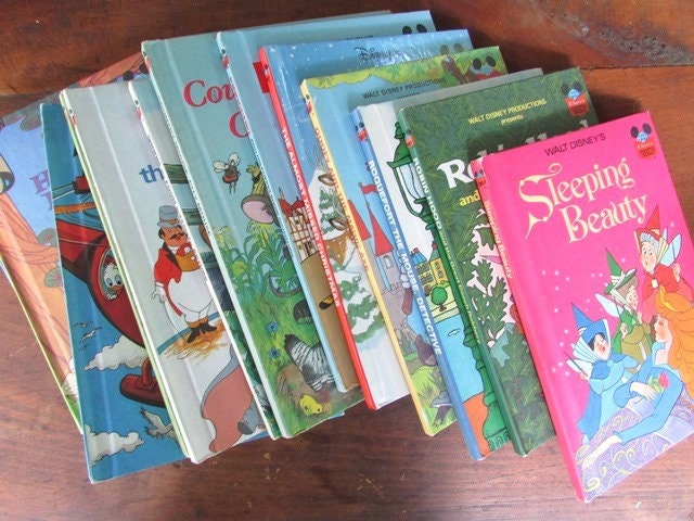 Vintage Disney's World of Reading Book, Your Choice - Etsy