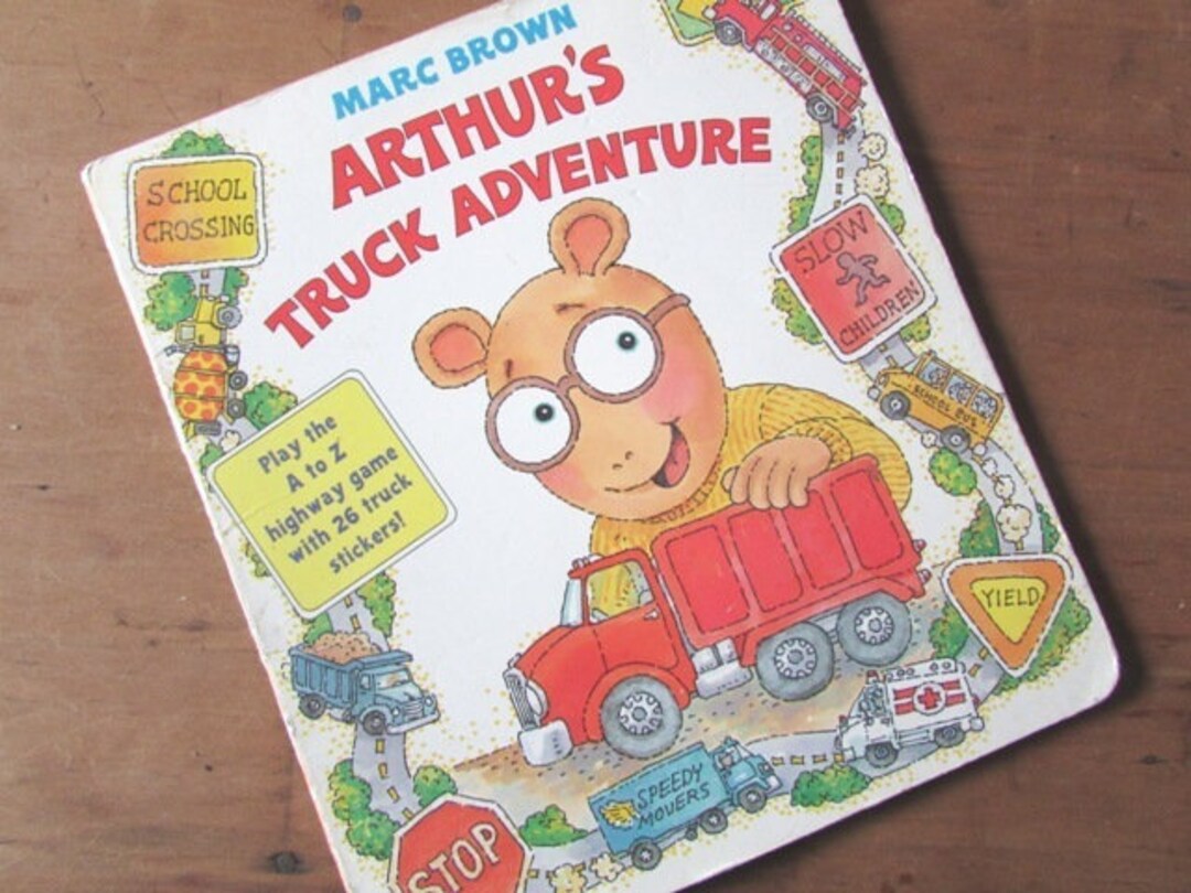 Truck　Etsy　Adventure　the　Flap　Marc　Book　Board　Lift　Arthur's　Ireland