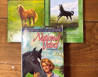 Classic Horse Stories Black Beauty, National Velvet & My Friend Flicka