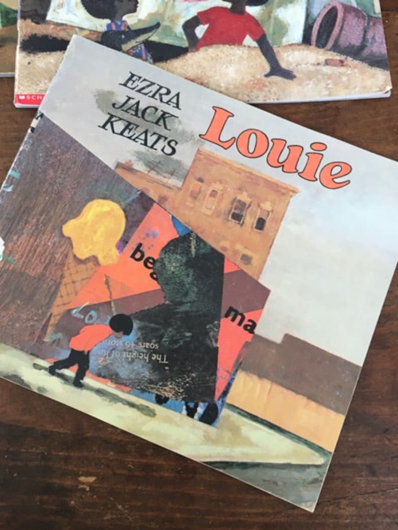 Ezra Jack Keats Book Collection Goggles the Trip Louie Maggie Etsy