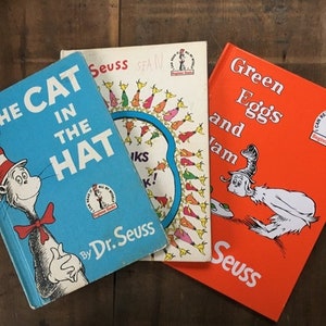 The Cat In The Hat Green Eggs and Ham & Oh The Thinks You Can Think By Dr Seuss