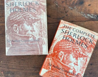 The Complete Sherlock Holmes Volumes I & II by Sir Arthur Conan Doyle Preface By Christopher Morley Classic Mystery Detective Fiction