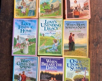 Vintage Janette Oke Book Series: YOUR CHOICE - Christian Historical Fiction