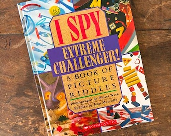 I Spy Extreme Challenger! Walter Wick Picture Riddles Book - Etsy