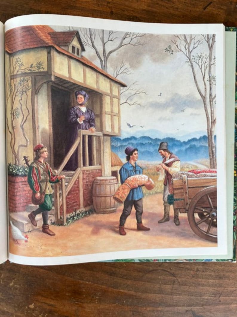 The Crystal Mountain Retold and Illustrated by Ruth Sanderson Children's Picture Book image 4