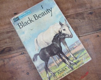 Black Beauty Anna Sewell Vintage Companion Library Unabridged Illustrated by E. Raymond Kinstler