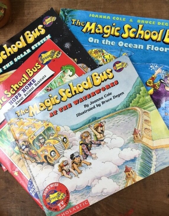 The Magic School Bus Collection On The Ocean Floor At The Etsy