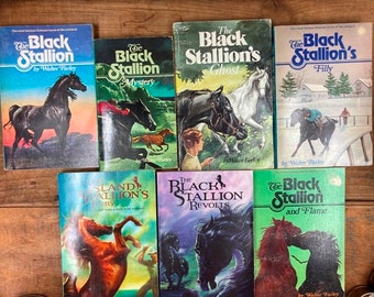Vintage Black Stallion Book Series by Walter Farley