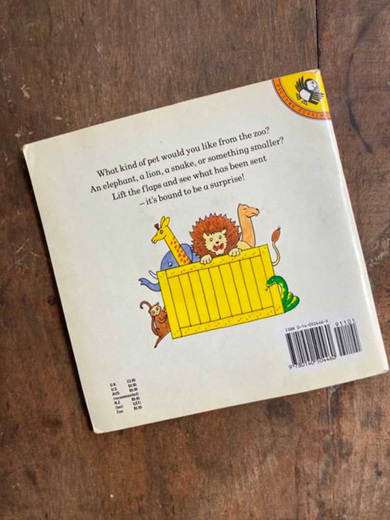 Dear Zoo by Rod Campbell an Interactive Lift the Flap Book Preschool ...