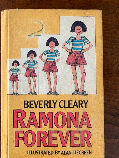 Ramona Forever by Beverly Cleary Illustrated by Alan Tiegreen - Etsy