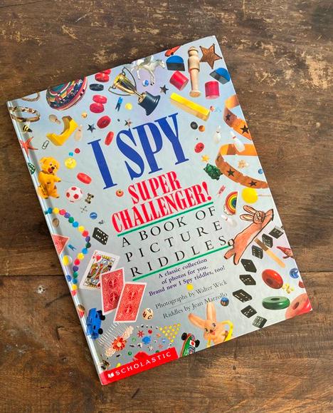 I Spy Super Challenger Book: Picture Riddles by Walter Wick - Etsy