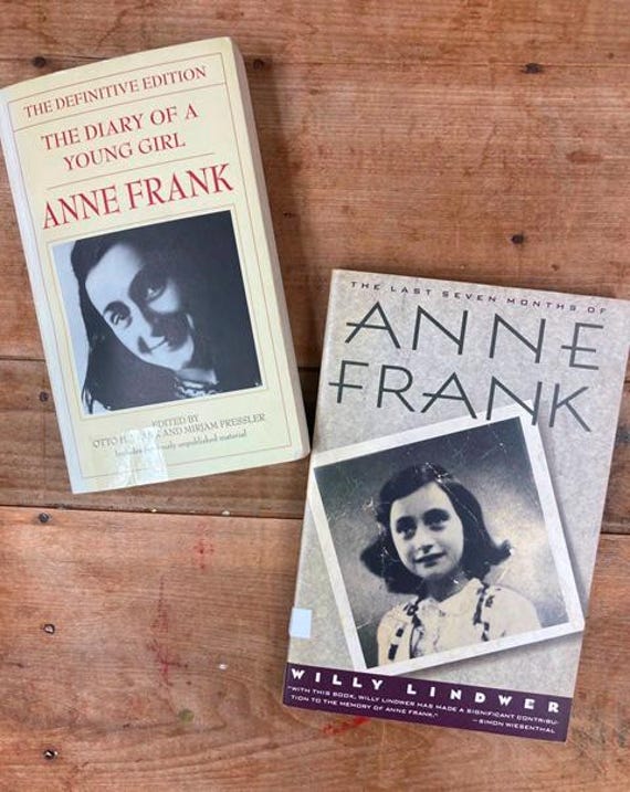 Anne Frank: Diary of a Young Girl & the Last Seven Months - Etsy