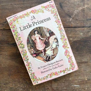 The Little Princess by Frances Hodgson Burnett Illustrated By Tasha Tudor Classic Preteen Literature Fiction 1987 Edition