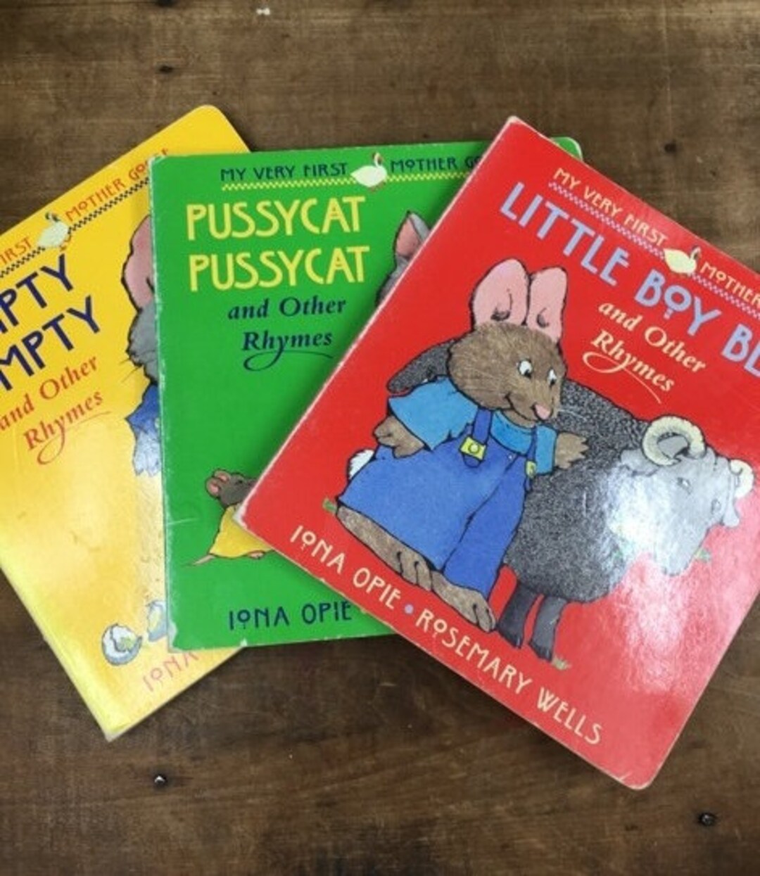 Rosemary Wells My Very First Mother Goose Book Set Pussy Cat Etsy