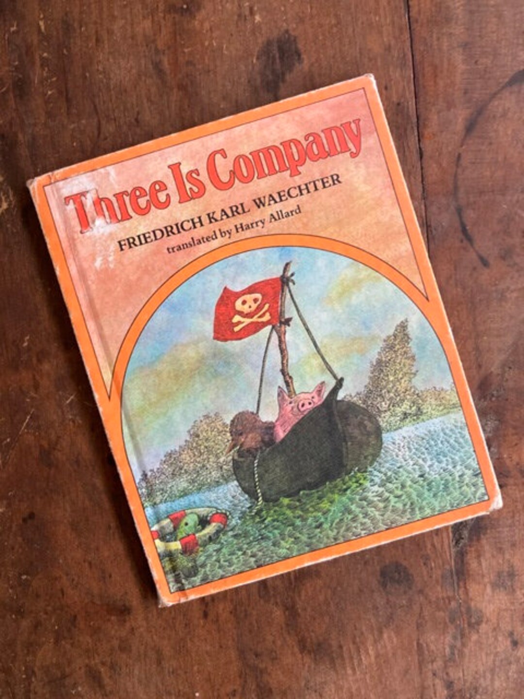 Three is Company Children's Picture Book by Waechter - Etsy