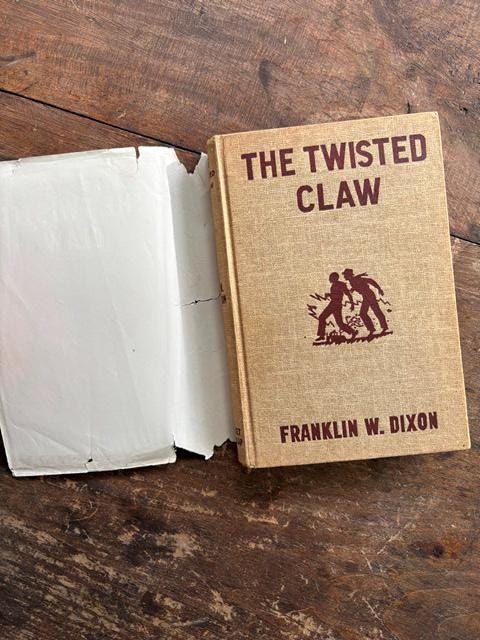 The Twisted Claw: Hardy Boys #18, 1939 Early Edition Hardcover - Etsy