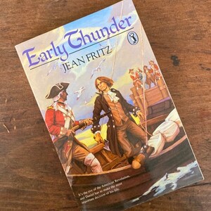 Early Thunder by Jean Fritz Illustrated by Lynd Ward American Historical Fiction