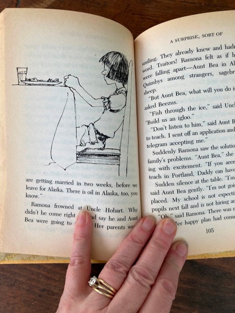 Ramona Forever by Beverly Cleary Illustrated by Alan Tiegreen Book 7 ...